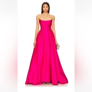 Hot pink gown only worn once